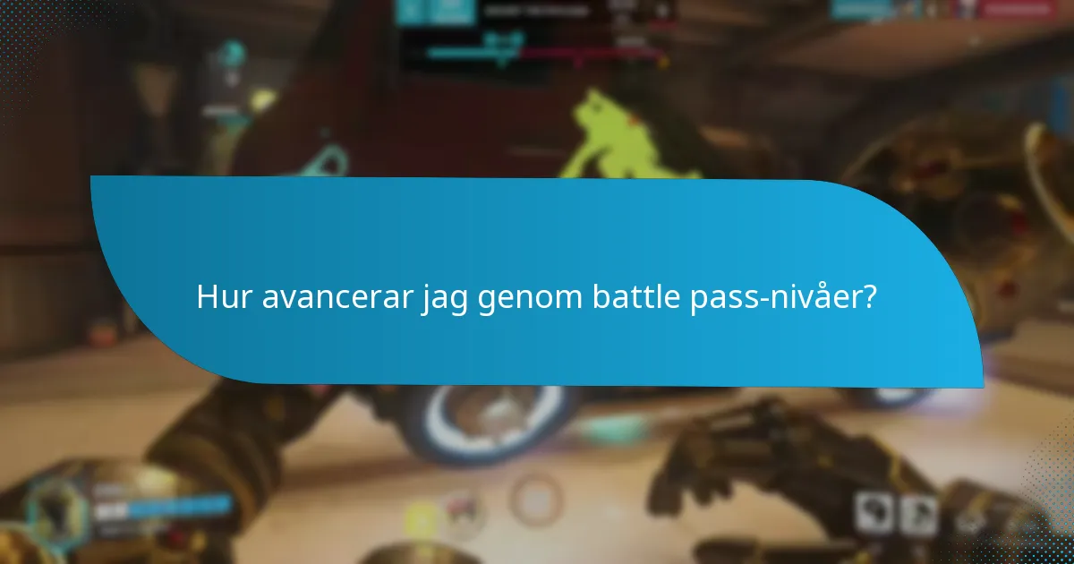 Vilka belöningar kan jag tjäna i varje battle pass-nivå?