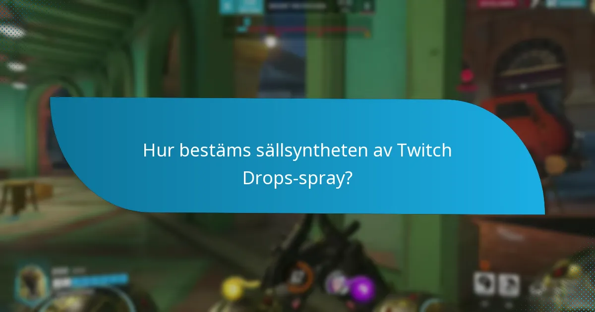 Vilka är de olika designerna av Twitch Drops-spray?
