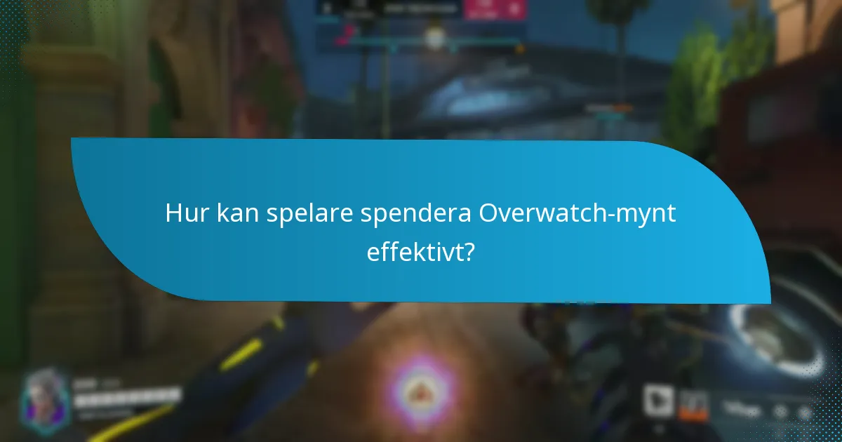 Hur kan spelare tjäna Overwatch-mynt?