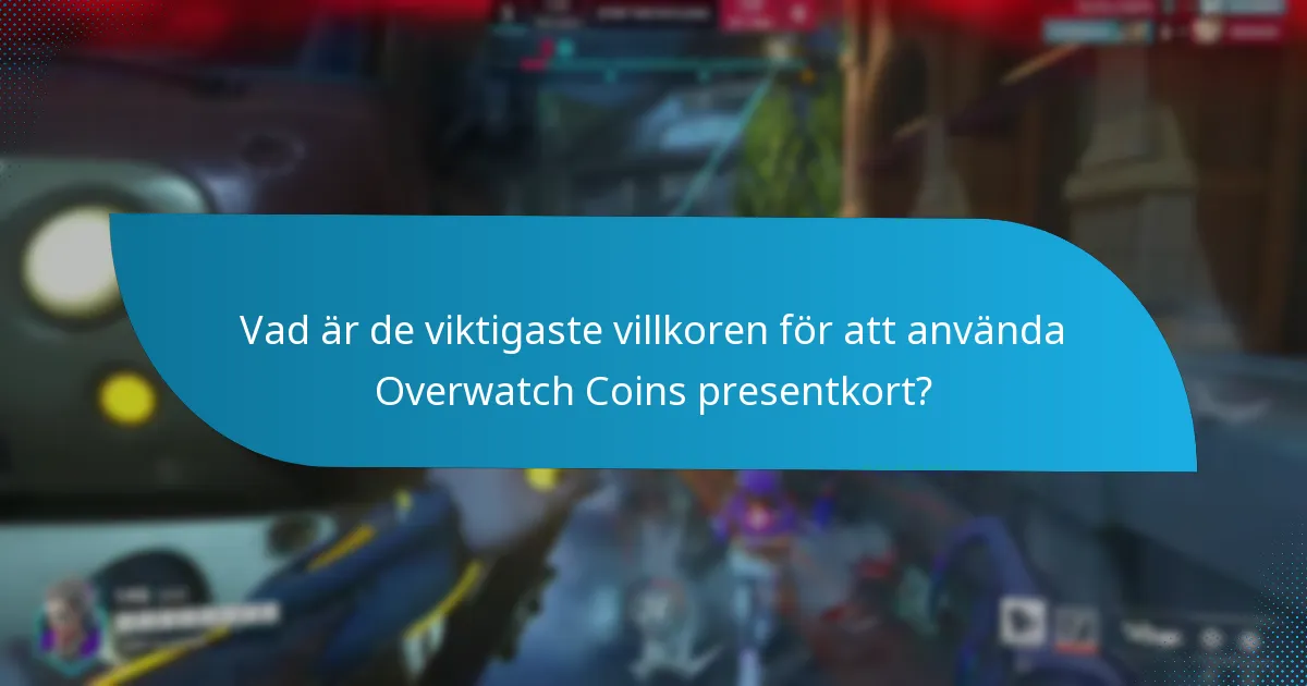 Hur löser jag in ett Overwatch Coins presentkort?