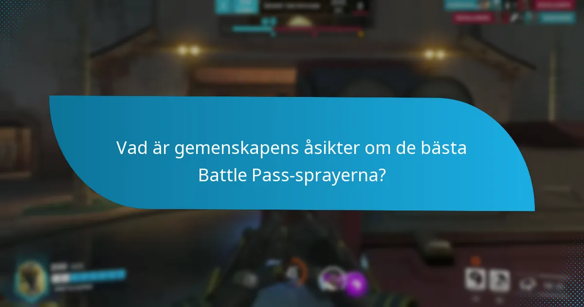 Hur passar Battle Pass-sprayer in i den övergripande spelprogressionen?