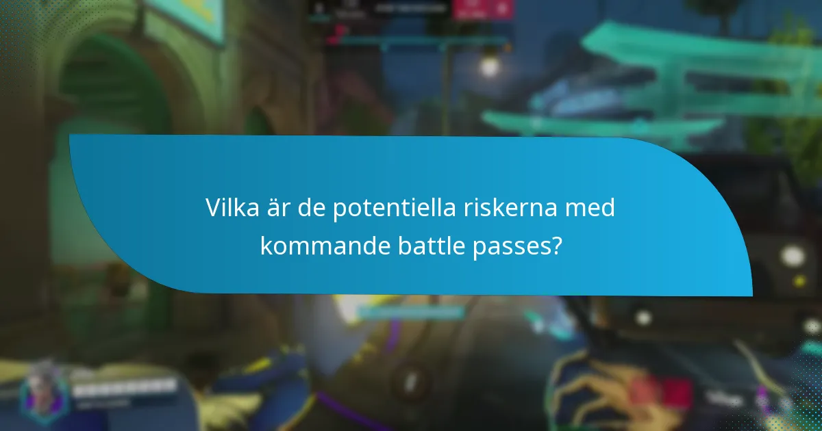 Vilka är gemenskapens förväntningar på framtida battle passes?