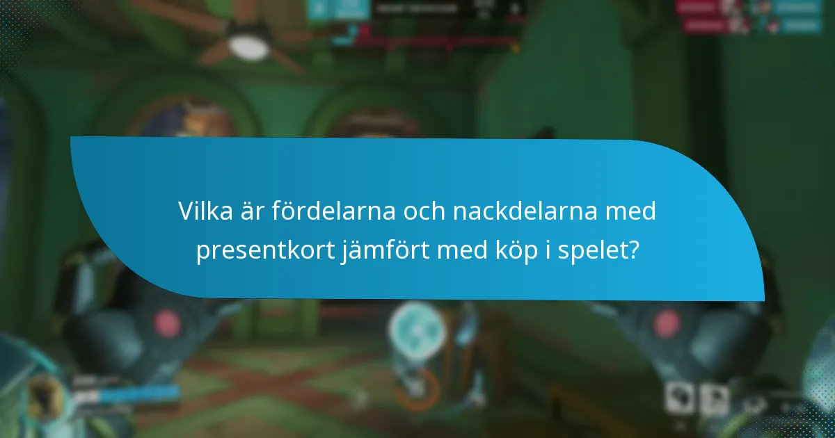 Vilka återförsäljare erbjuder de bästa erbjudandena på Overwatch presentkort?